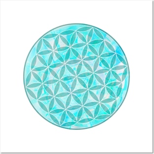 Flower of Life Sacred Geometry Posters and Art